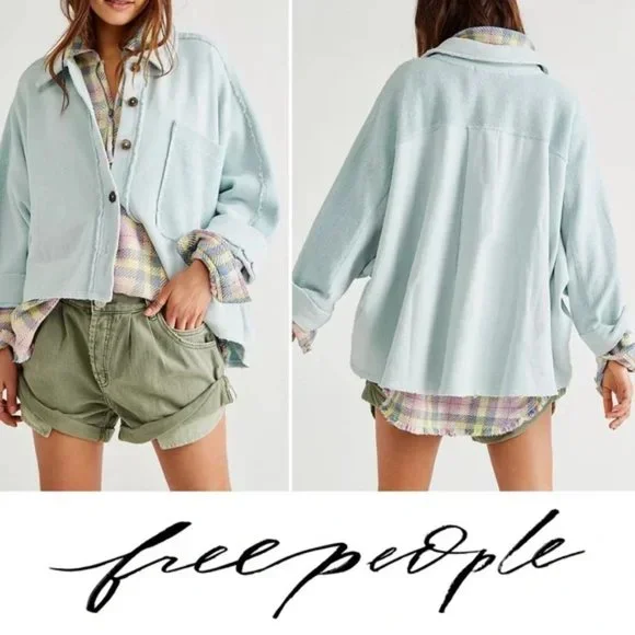 Free People Montauk Shirt Jacket - Picture 2 of 5